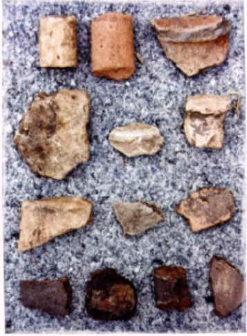 Frammenti di ceramica